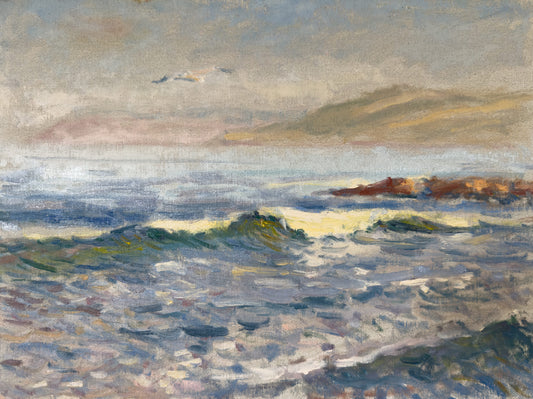 Wschód Słońca nad oceanem- Tamraght